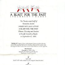 Bavicchi Ephemera Collection, September, 1988.