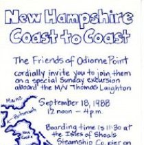 Bavicchi Ephemera Collection, September, 1988.