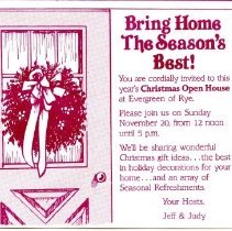 Bavicchi Ephemera Collection, November-December, 1988.