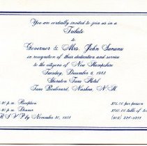 Bavicchi Ephemera Collection, November-December, 1988.