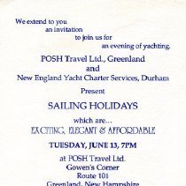 Bavicchi Ephemera Collection, June, 1989.