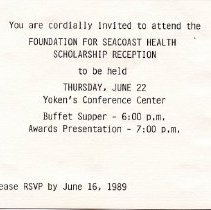 Bavicchi Ephemera Collection, June, 1989.