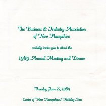 Bavicchi Ephemera Collection, June, 1989.