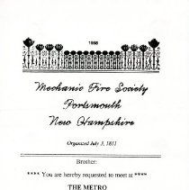 Bavicchi Ephemera Collection, June, 1989.