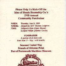 Bavicchi Ephemera Collection, June, 1989.