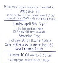 Bavicchi Ephemera Collection, March-April, 1990.