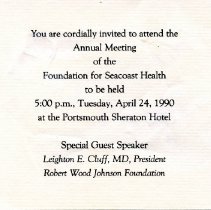 Bavicchi Ephemera Collection, March-April, 1990.