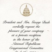 Bavicchi Ephemera Collection, March-April, 1990.