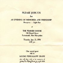 Bavicchi Ephemera Collection, May-June, 1990.