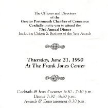 Bavicchi Ephemera Collection, May-June, 1990.