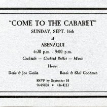 Bavicchi Ephemera Collection, September-October, 1990.