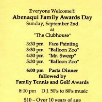 Bavicchi Ephemera Collection, September-October, 1990.