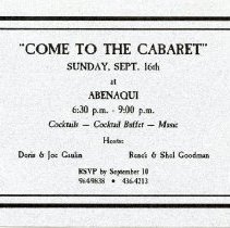 Bavicchi Ephemera Collection, September-October, 1990.