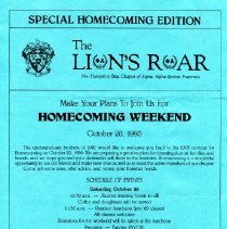 Bavicchi Ephemera Collection, September-October, 1990.