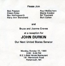 Bavicchi Ephemera Collection, September-October, 1990.