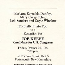 Bavicchi Ephemera Collection, September-October, 1990.