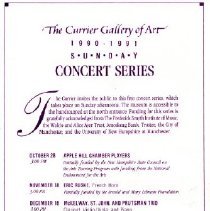 Bavicchi Ephemera Collection, September-October, 1990.