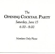 Bavicchi Ephemera Collection, May-June, 1991.