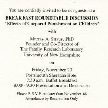 Bavicchi Ephemera Collection, November-December, 1992.