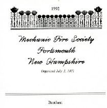 Bavicchi Ephemera Collection, November-December, 1992.