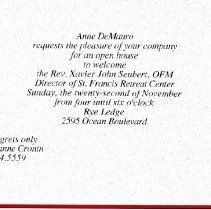 Bavicchi Ephemera Collection, November-December, 1992.