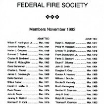 Bavicchi Ephemera Collection, November-December, 1992.