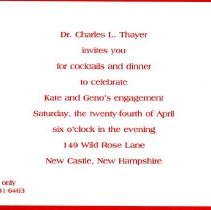 Bavicchi Ephemera Collection, March-April, 1993.