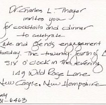 Bavicchi Ephemera Collection, March-April, 1993.