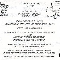 Bavicchi Ephemera Collection, March-April, 1993.