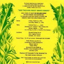 Bavicchi Ephemera Collection, March-April, 1993.