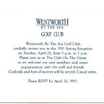 Bavicchi Ephemera Collection, March-April, 1993.