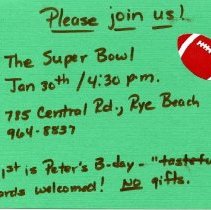 Bavicchi Ephemera Collection, January-February, 1994.