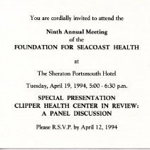 Bavicchi Ephemera Collection, March-April, 1994.