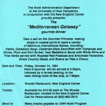 Bavicchi Ephemera Collection,September-October, 1994.