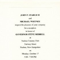 Bavicchi Ephemera Collection,September-October, 1994.