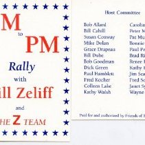 Bavicchi Ephemera Collection,September-October, 1994.