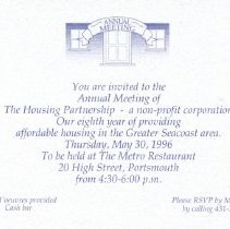 Bavicchi Ephemera Collection, May-June, 1996.