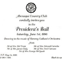 Bavicchi Ephemera Collection, May-June, 1996.