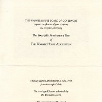 Bavicchi Ephemera Collection, May-June, 1996.