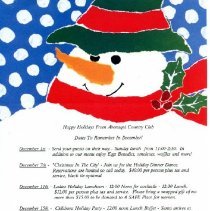 Bavicchi Ephemera Collection, November-December, 1996.