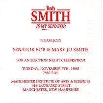 Bavicchi Ephemera Collection, November-December, 1996.