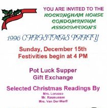 Bavicchi Ephemera Collection, November-December, 1996.