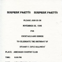 Bavicchi Ephemera Collection, November-December, 1996.