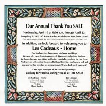 Bavicchi Ephemera Collection, March-April, 1997.