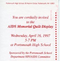 Bavicchi Ephemera Collection, March-April, 1997.