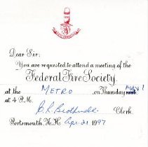 Bavicchi Ephemera Collection, March-April, 1997.