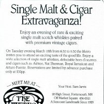 Bavicchi Ephemera Collection, March-April, 1997.