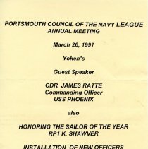 Bavicchi Ephemera Collection, March-April, 1997.