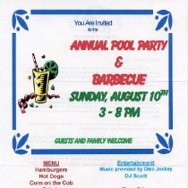 Bavicchi Ephemera Collection, July-August 1997.