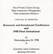 Bavicchi Ephemera Collection, May - June, 1998.